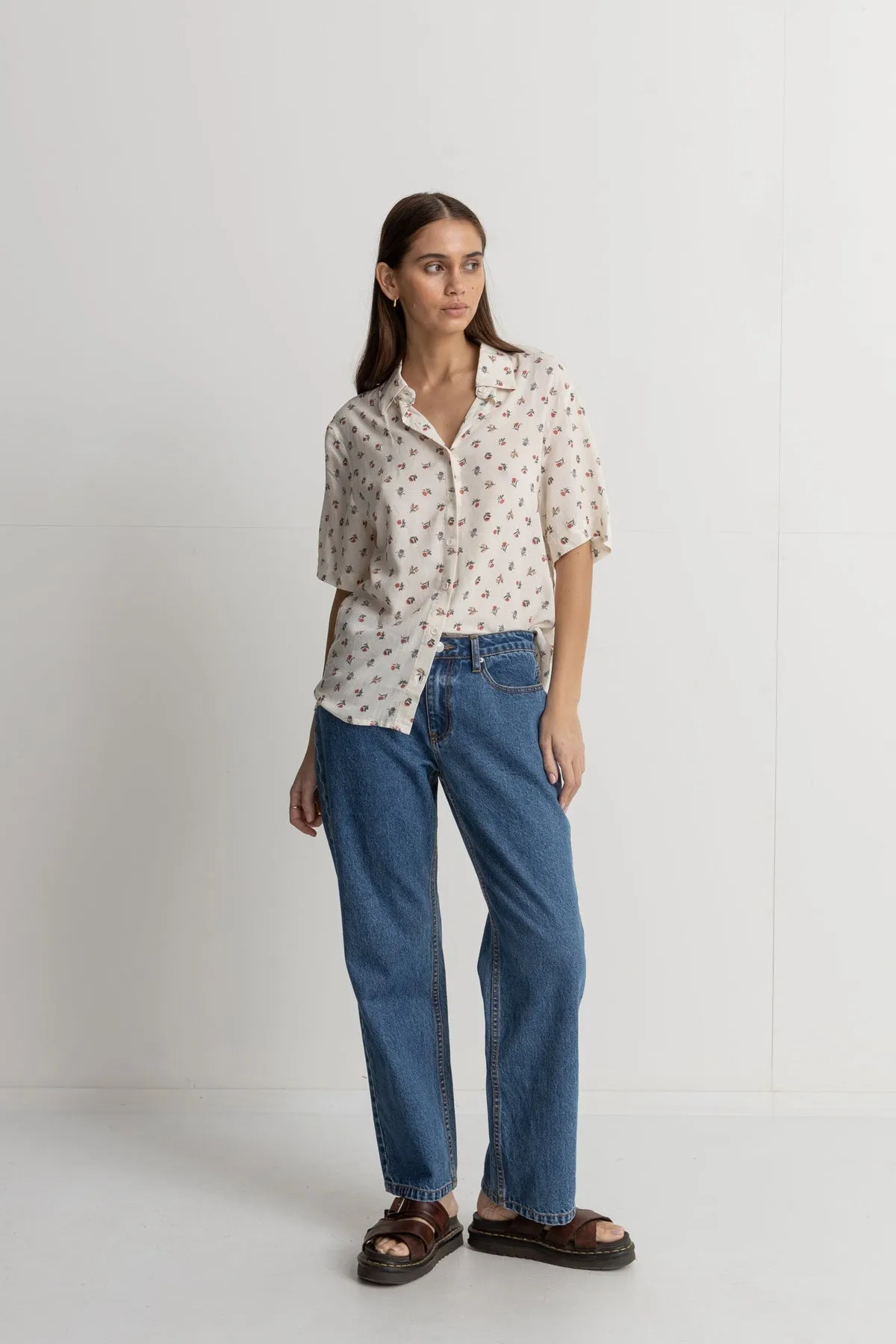HARLOW FLORAL SHORT SLEEVE SHIRT
