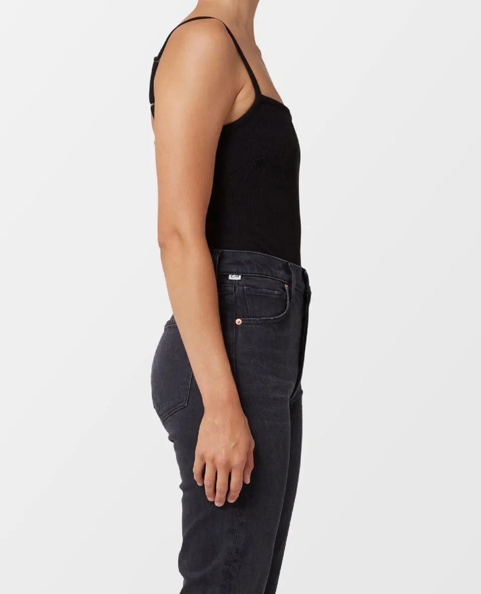 Harper Organic Bodysuit Black