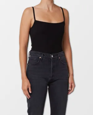 Harper Organic Bodysuit Black