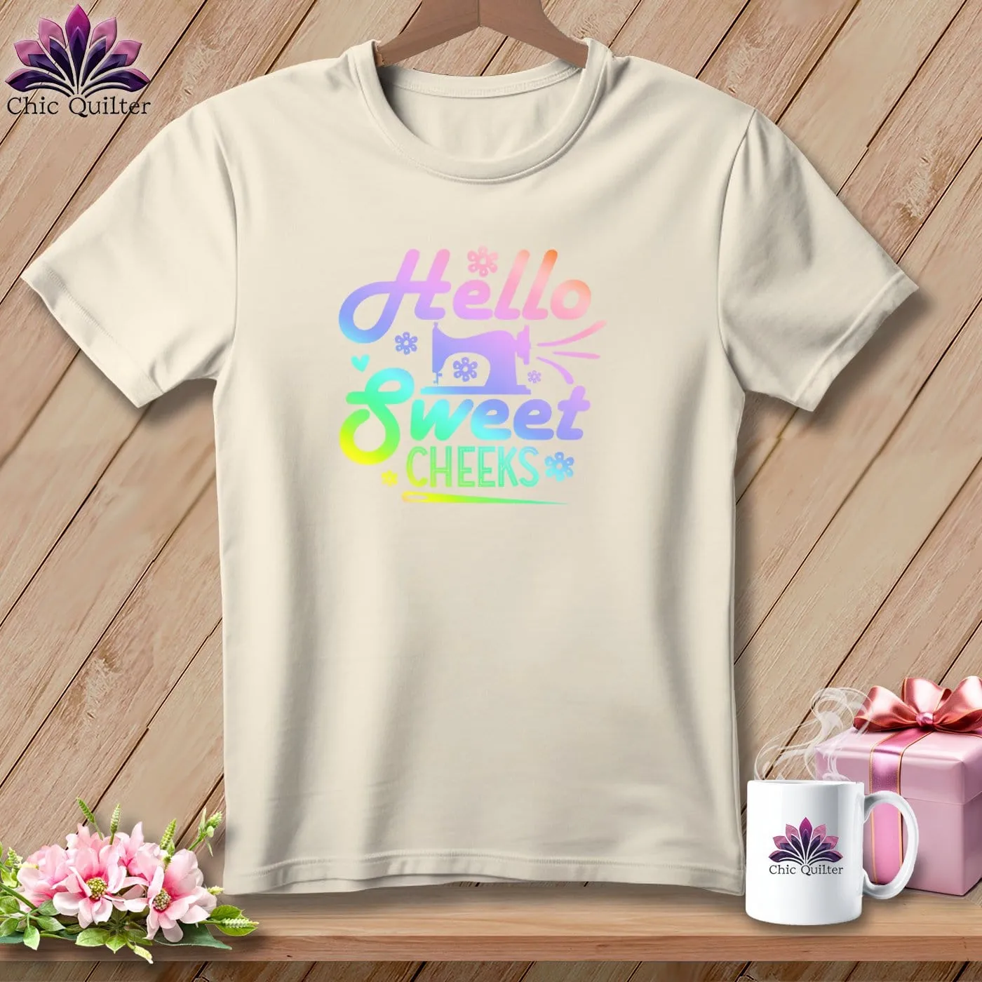 Hello Sweet Cheeks ~ Relaxed Fit Tee