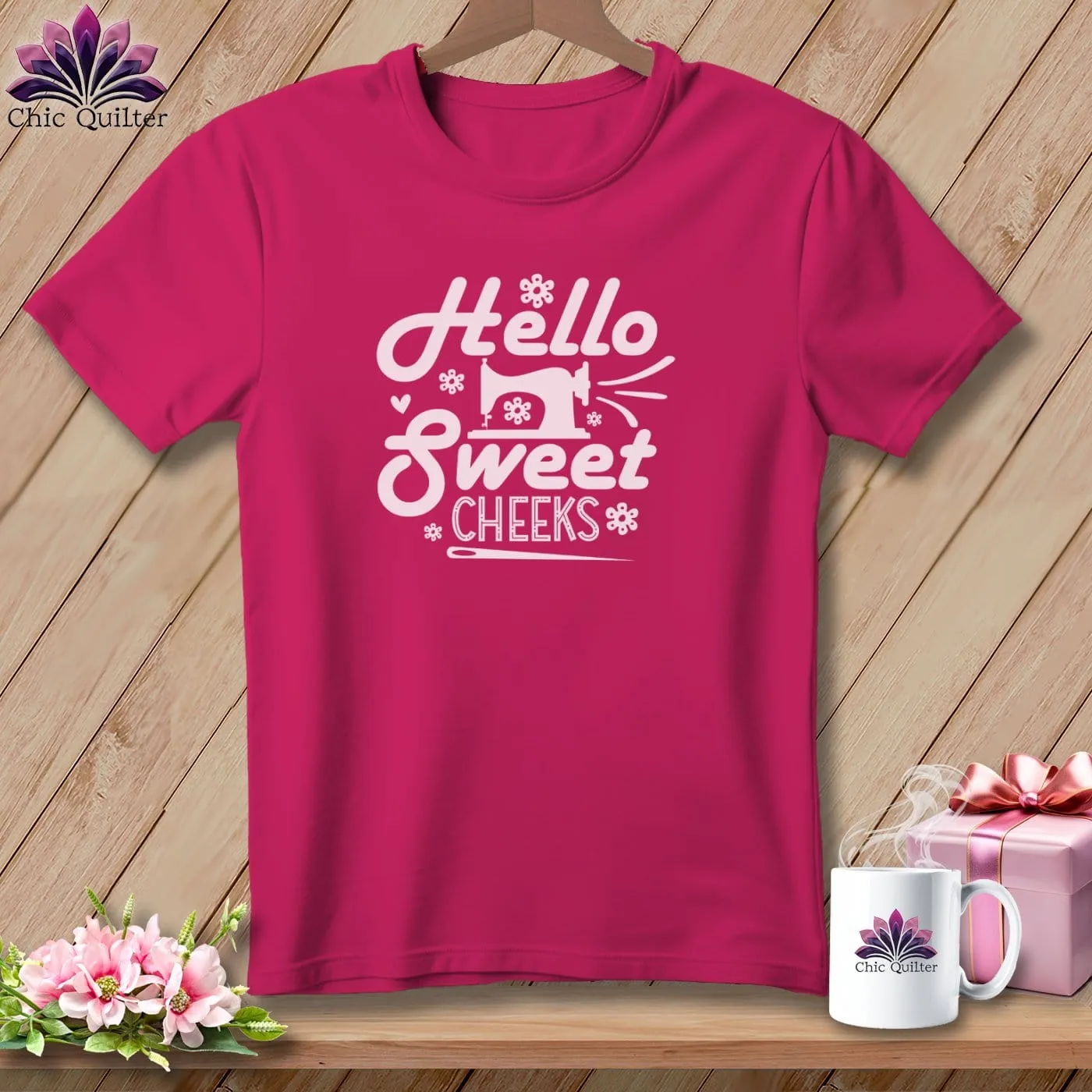 Hello Sweet Cheeks ~ Relaxed Fit Tee