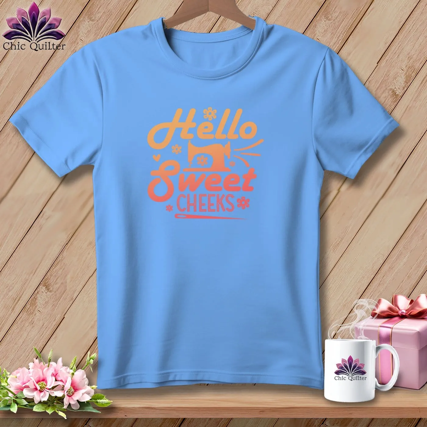 Hello Sweet Cheeks ~ Relaxed Fit Tee