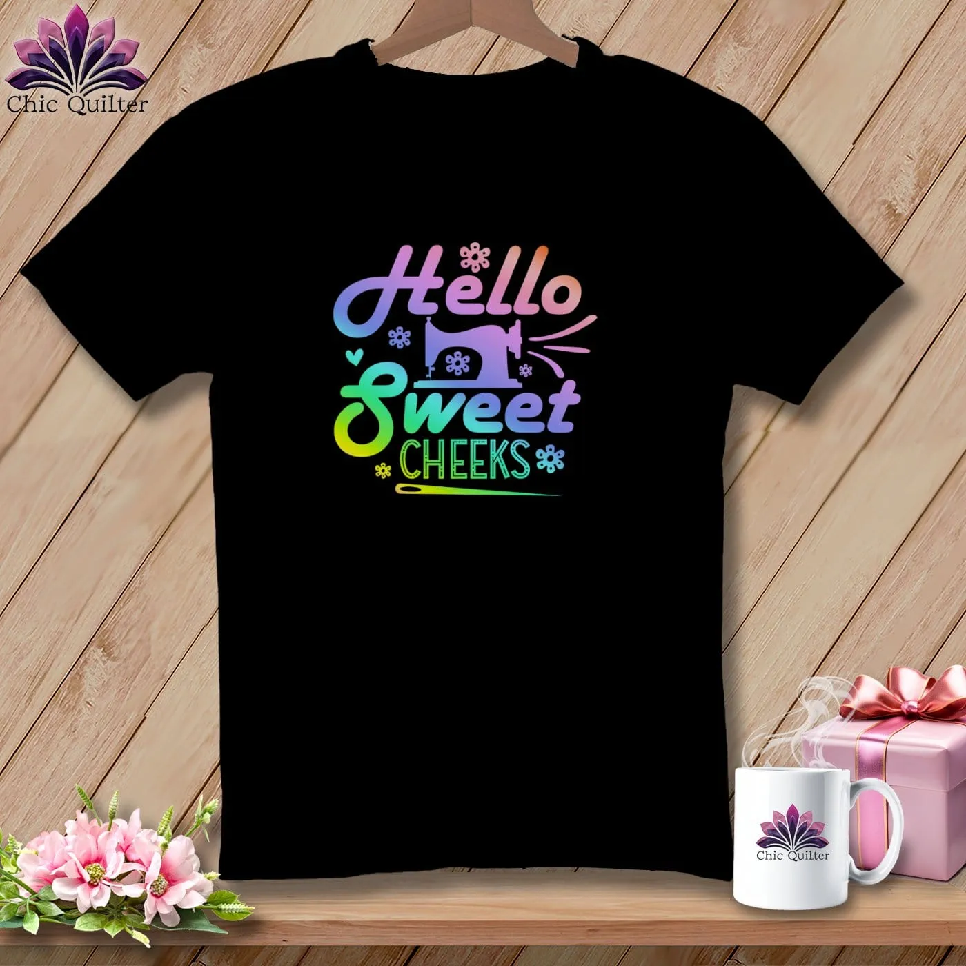 Hello Sweet Cheeks ~ Relaxed Fit Tee