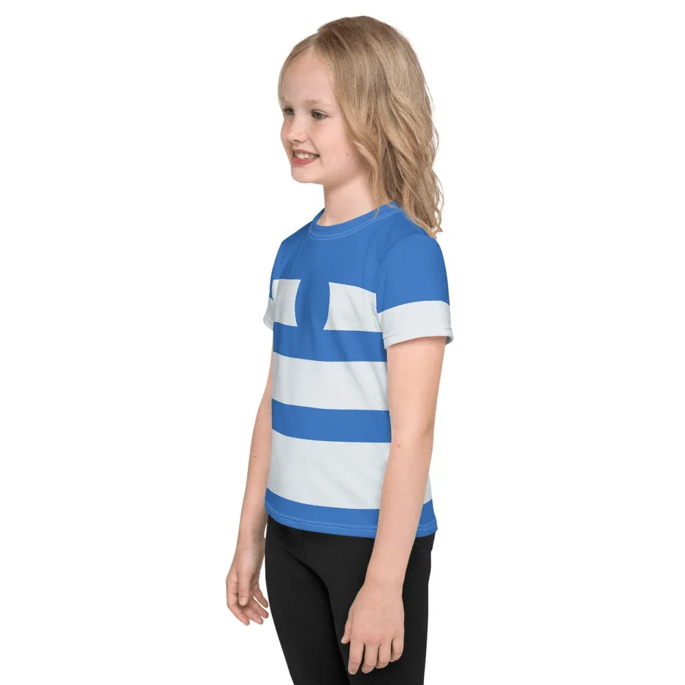Hero Stripes - Alolan Ash Kids T-Shirt
