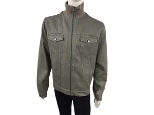 High Collar Jean Jacket