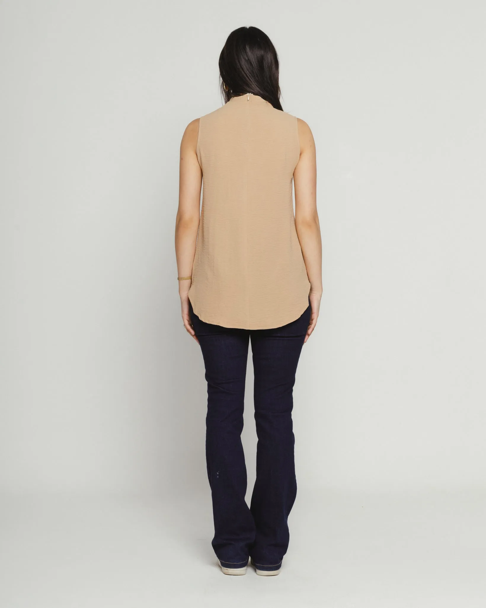 High-Low Sleeveless Top