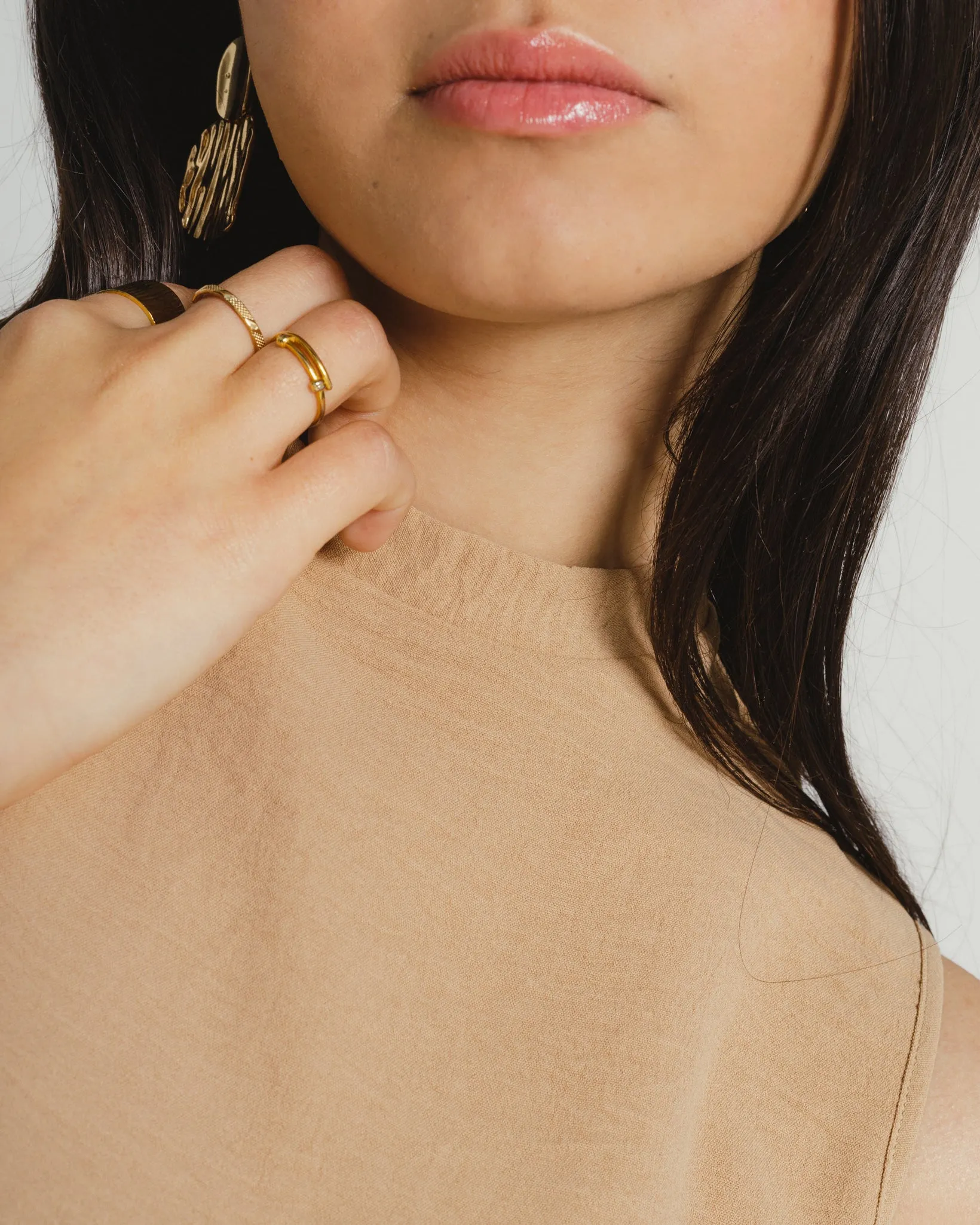 High-Low Sleeveless Top