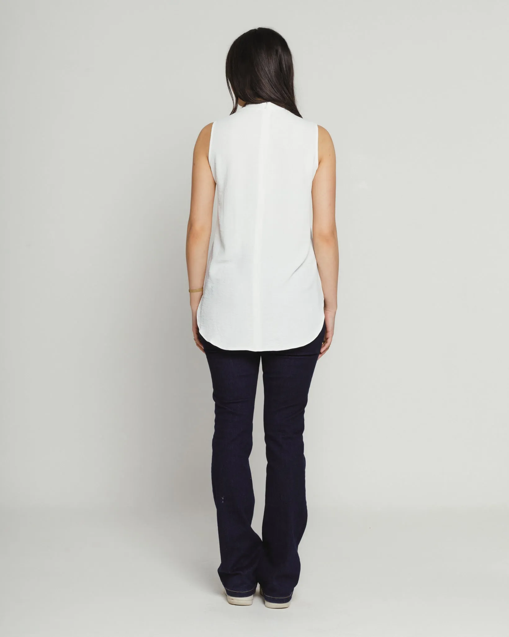 High-Low Sleeveless Top