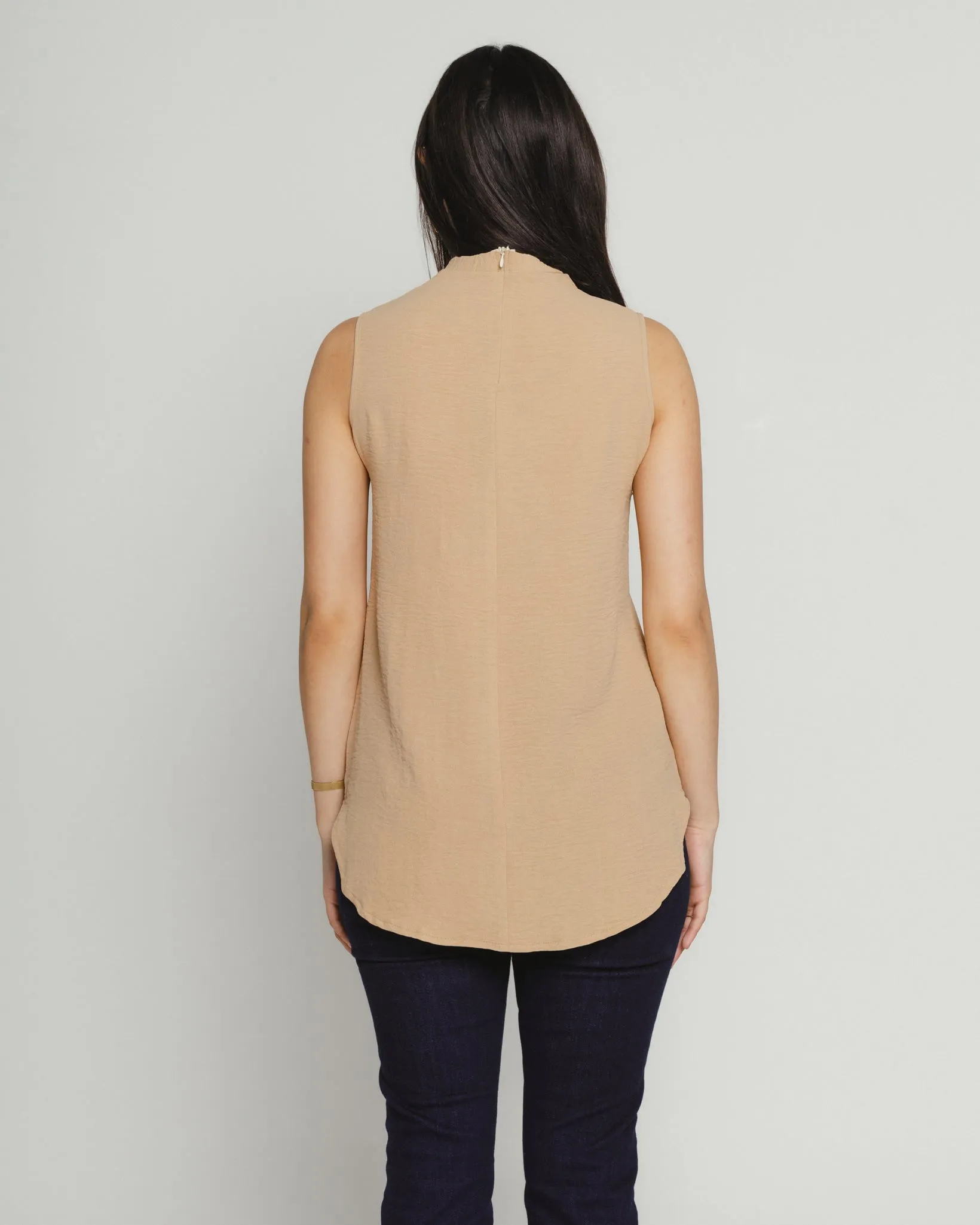High-Low Sleeveless Top