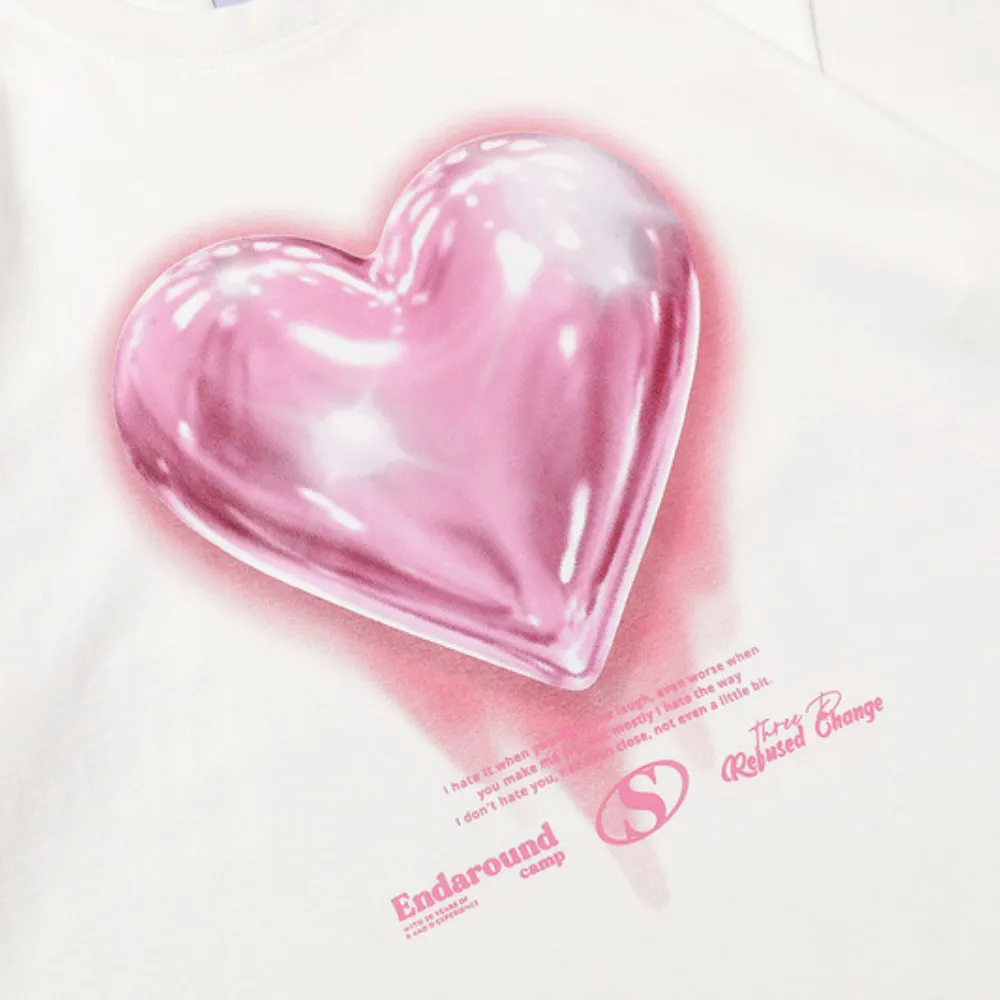 High Street Love Couple Cotton T-Shirt