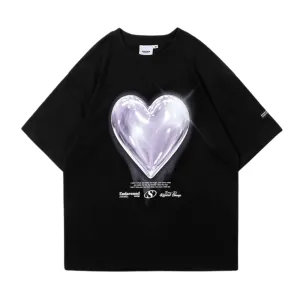 High Street Love Couple Cotton T-Shirt