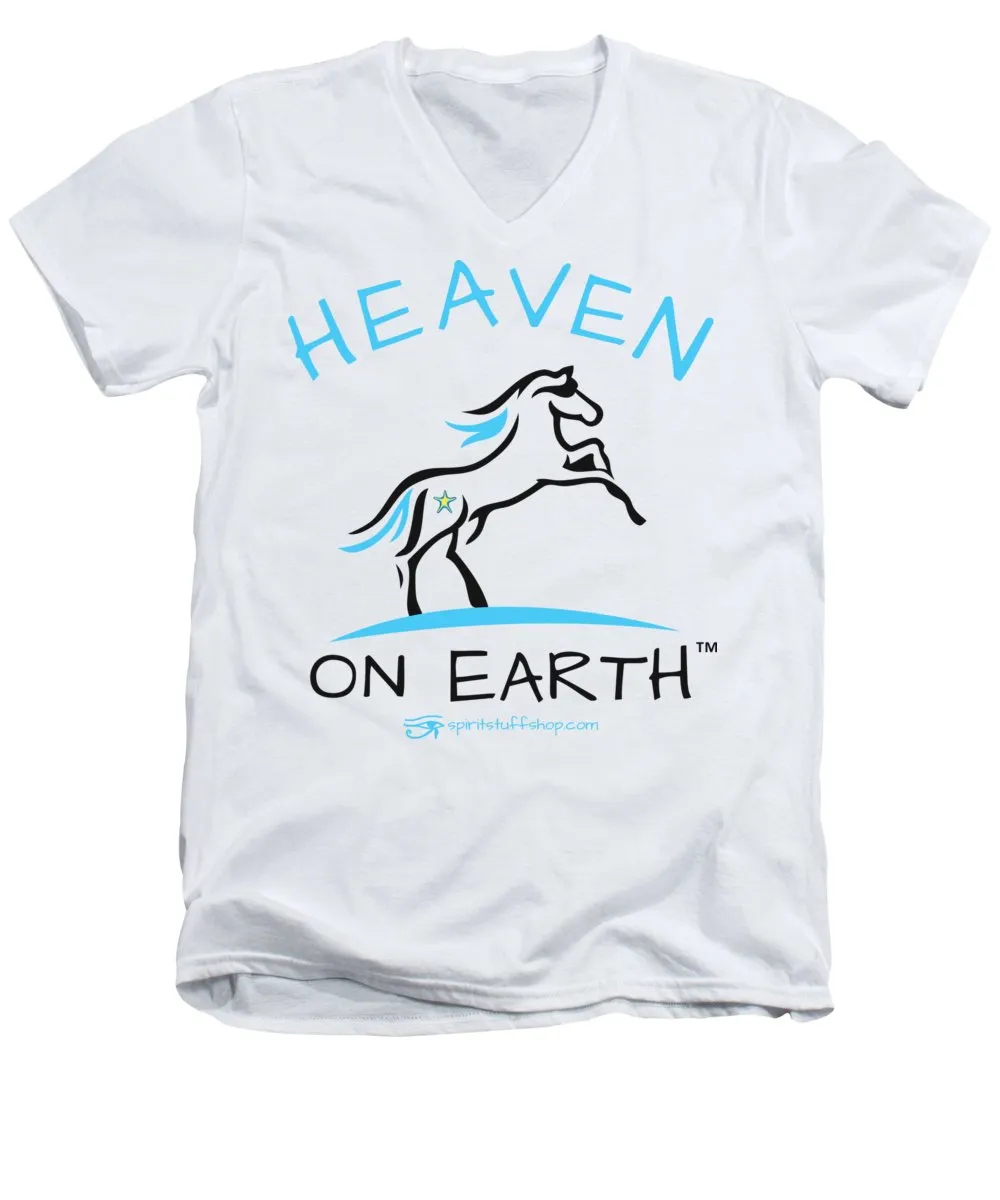Horse Heaven On Earth - Men's V-Neck T-Shirt