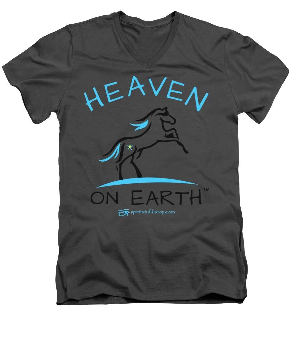 Horse Heaven On Earth - Men's V-Neck T-Shirt