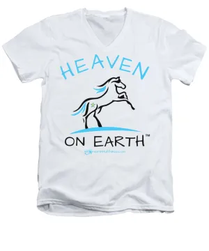 Horse Heaven On Earth - Men's V-Neck T-Shirt