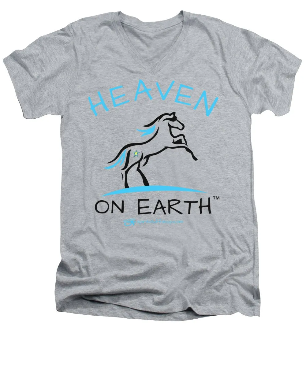 Horse Heaven On Earth - Men's V-Neck T-Shirt