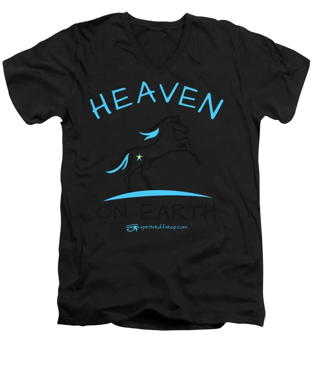 Horse Heaven On Earth - Men's V-Neck T-Shirt