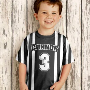 HPSP Shirt, Personalized 3D Shirt For Kids, Referee T-Shirt, Personalized Boy's Sport Ref Jersey Costume, Sport Birthday Shirt