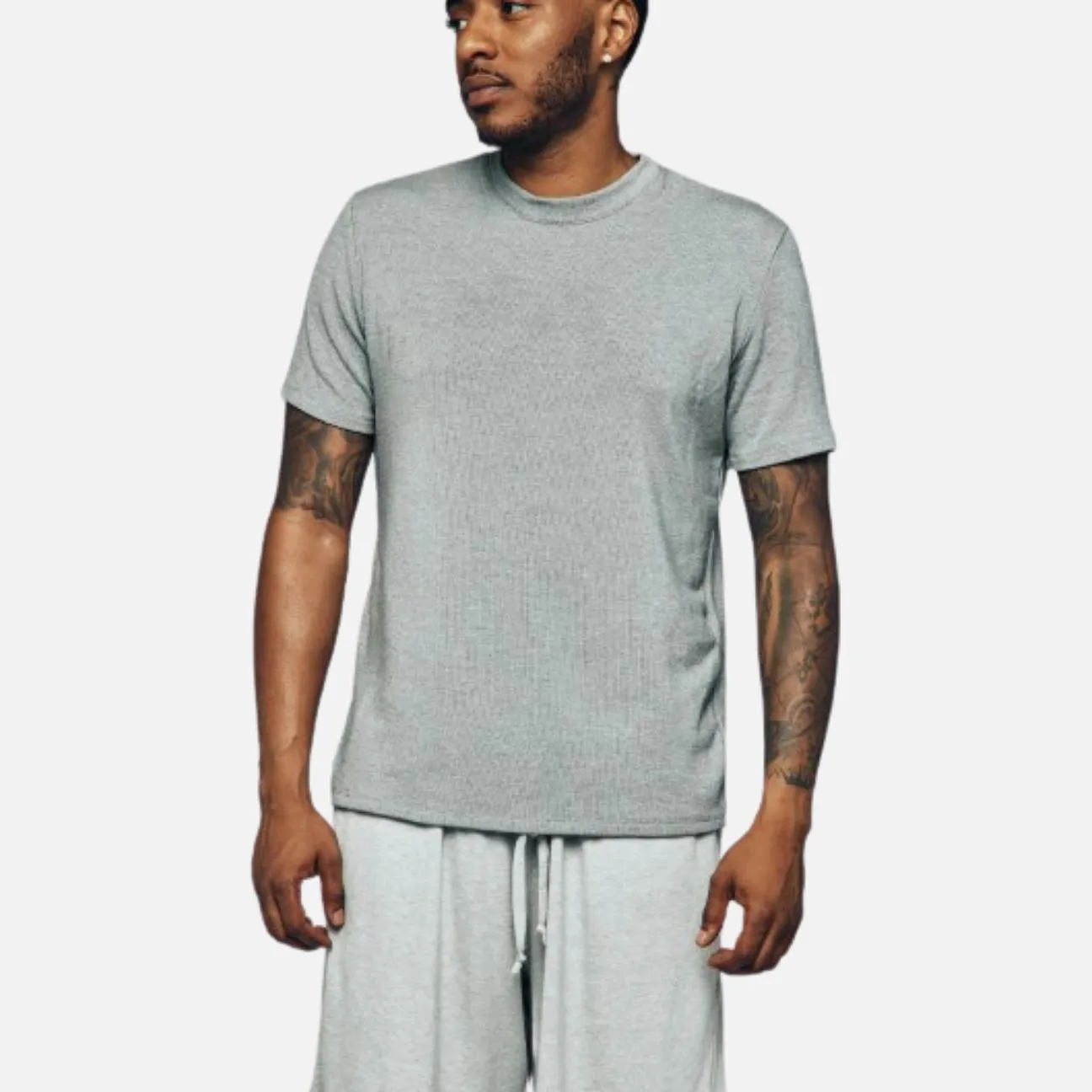 HUG ME TEE Grey Stone