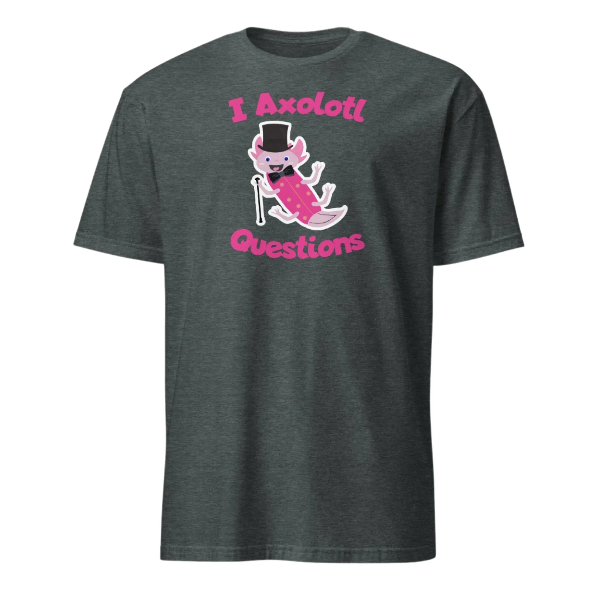 I Axolotl Questions Cute Funny Meme T-Shirt
