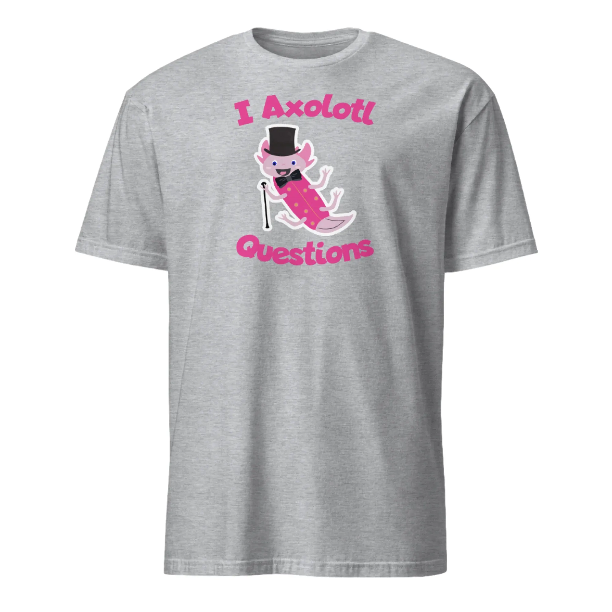 I Axolotl Questions Cute Funny Meme T-Shirt