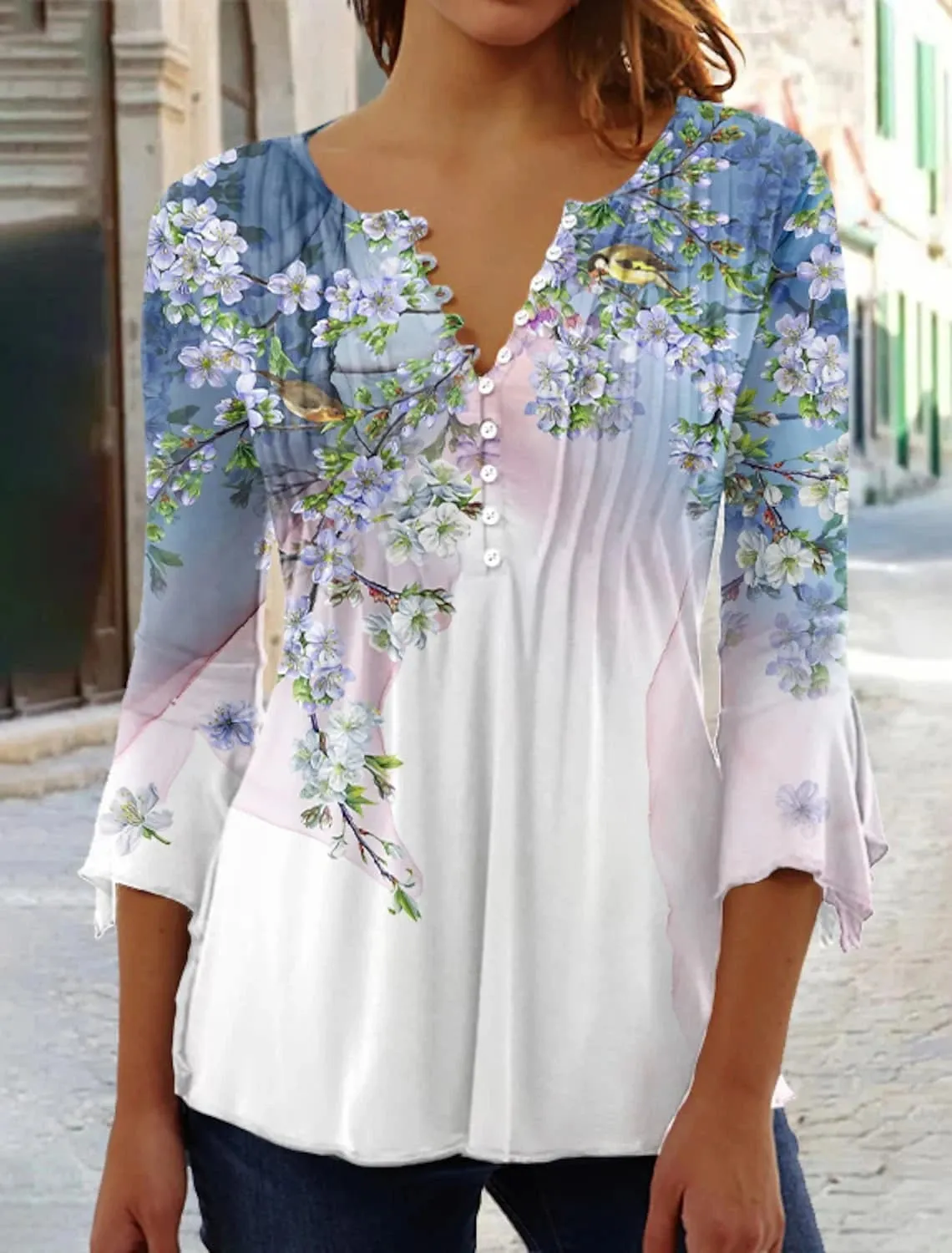 Imogen – Elegant Cotton Holiday Shirt