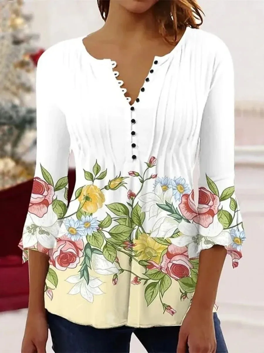 Imogen – Elegant Cotton Holiday Shirt