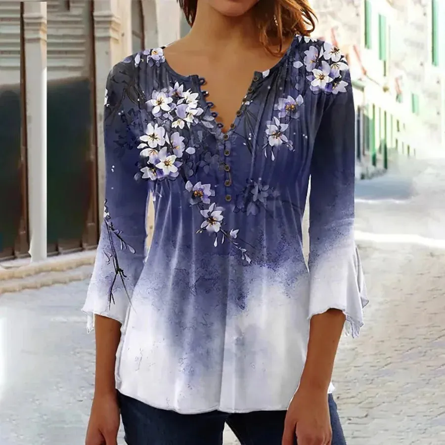 Imogen – Elegant Cotton Holiday Shirt