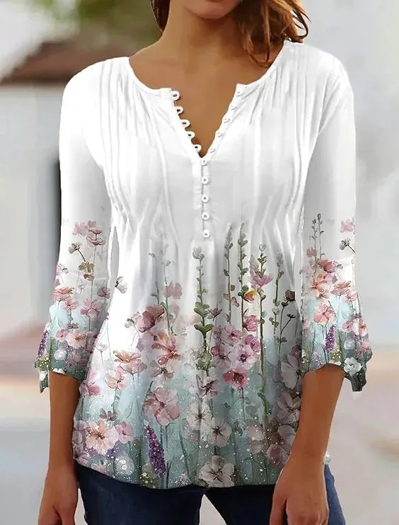 Imogen – Elegant Cotton Holiday Shirt