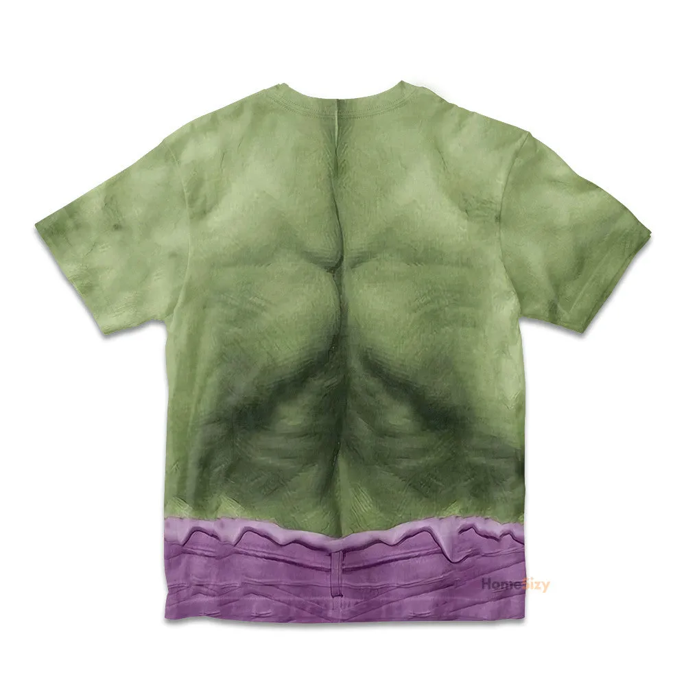 Incredible Hulk Custom Kid Tshirt QT208548
