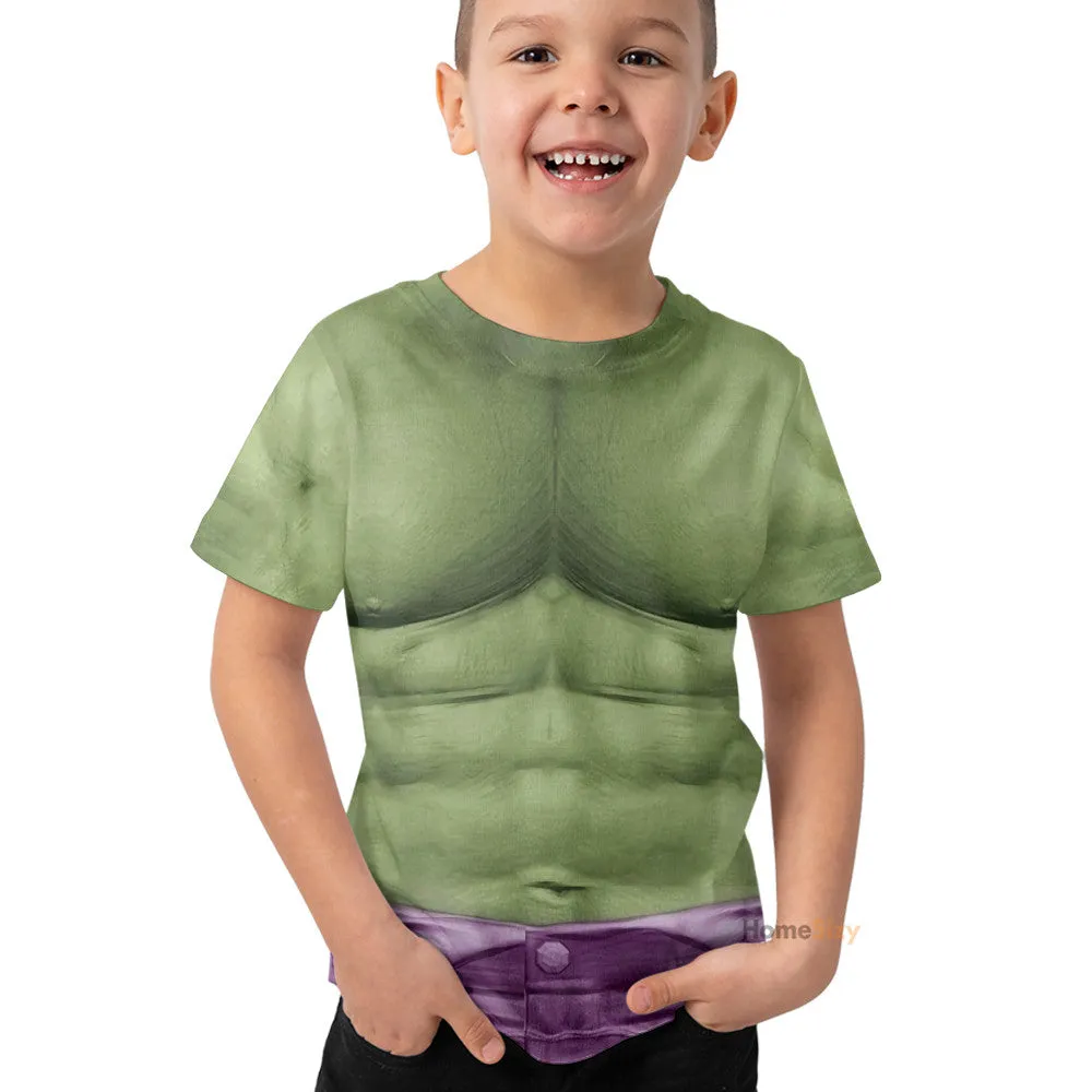 Incredible Hulk Custom Kid Tshirt QT208548