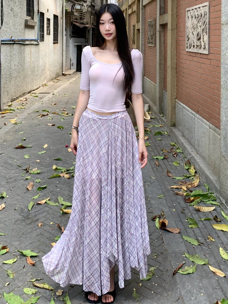 irregular loose skirt