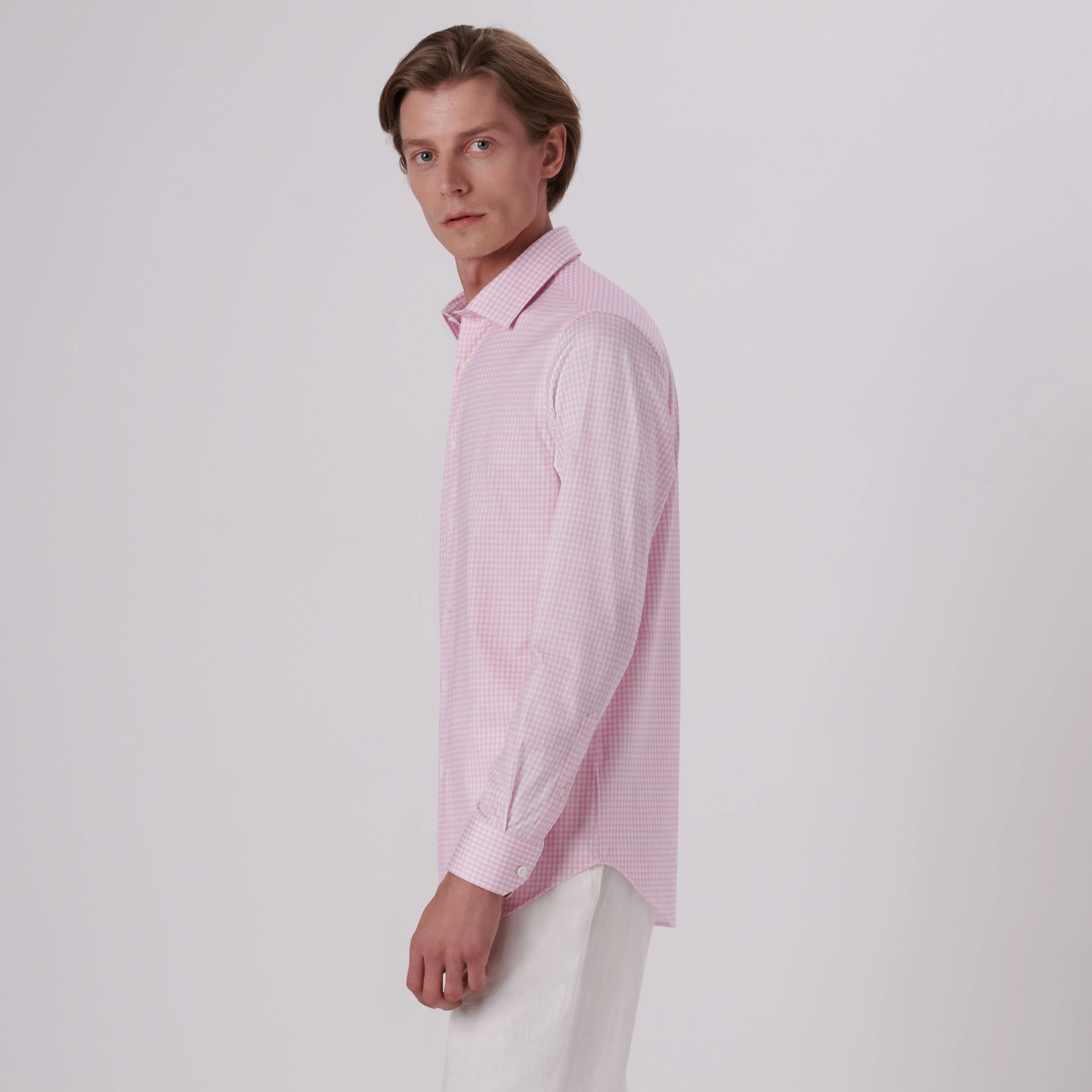 James Gingham Check Print OoohCotton Shirt