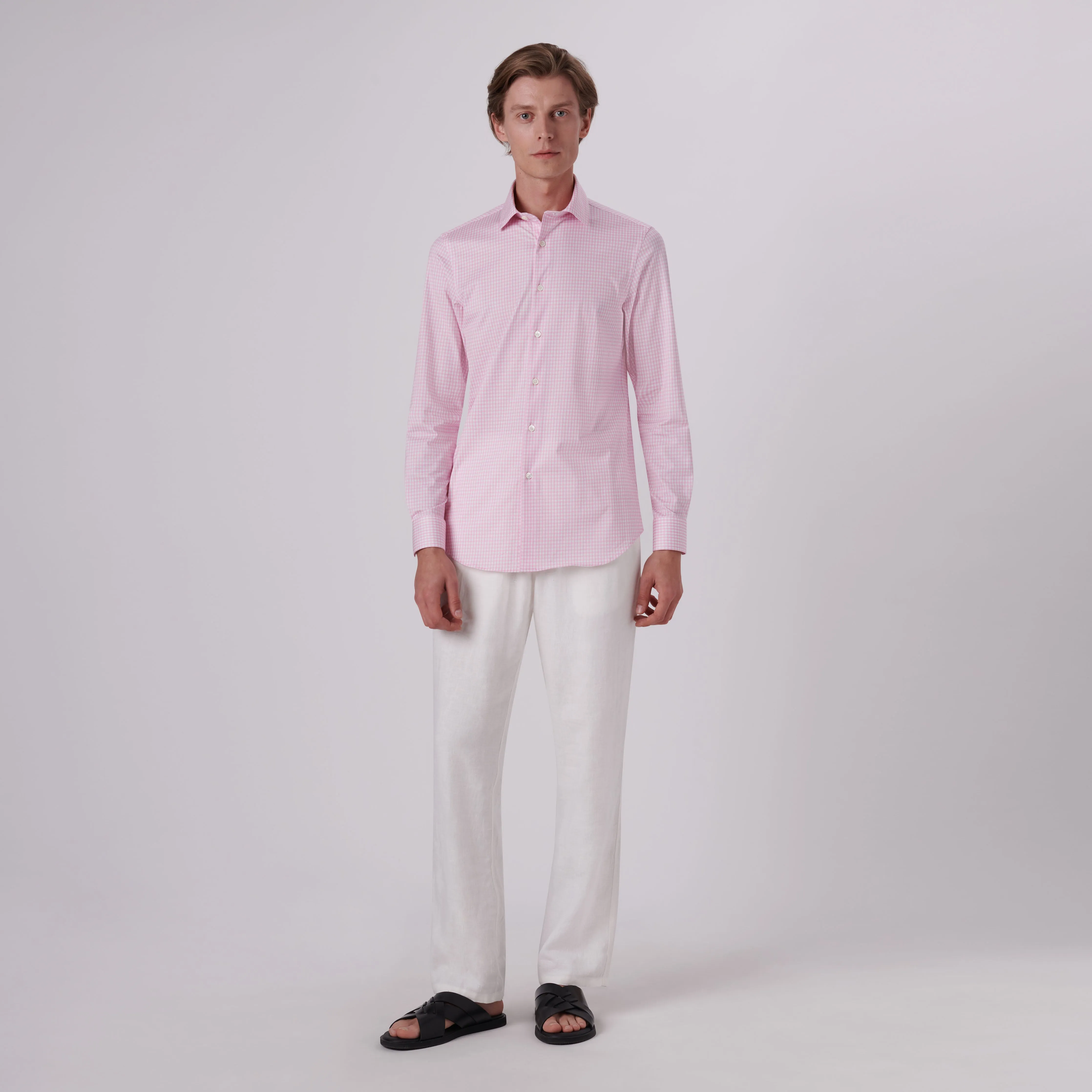 James Gingham Check Print OoohCotton Shirt