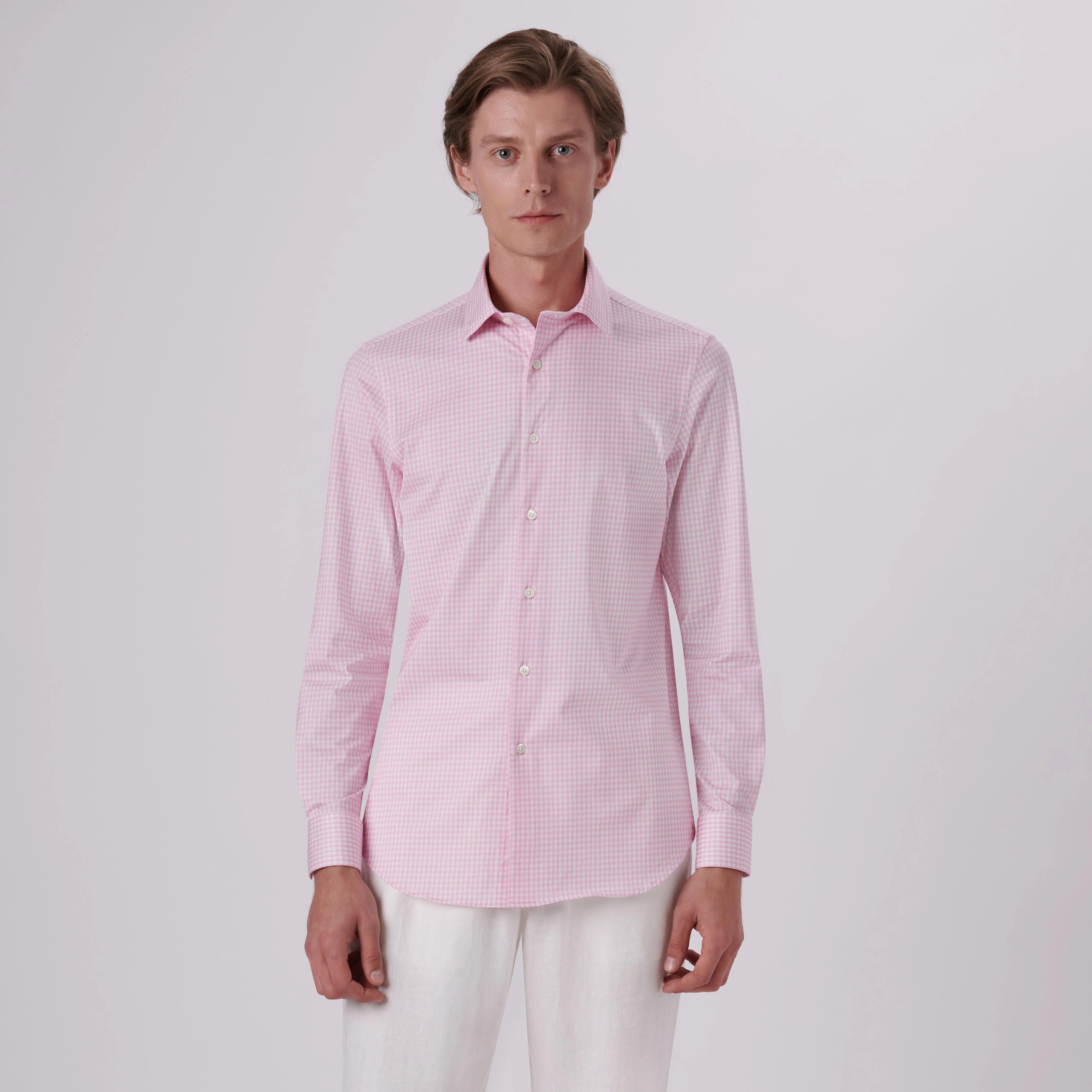 James Gingham Check Print OoohCotton Shirt