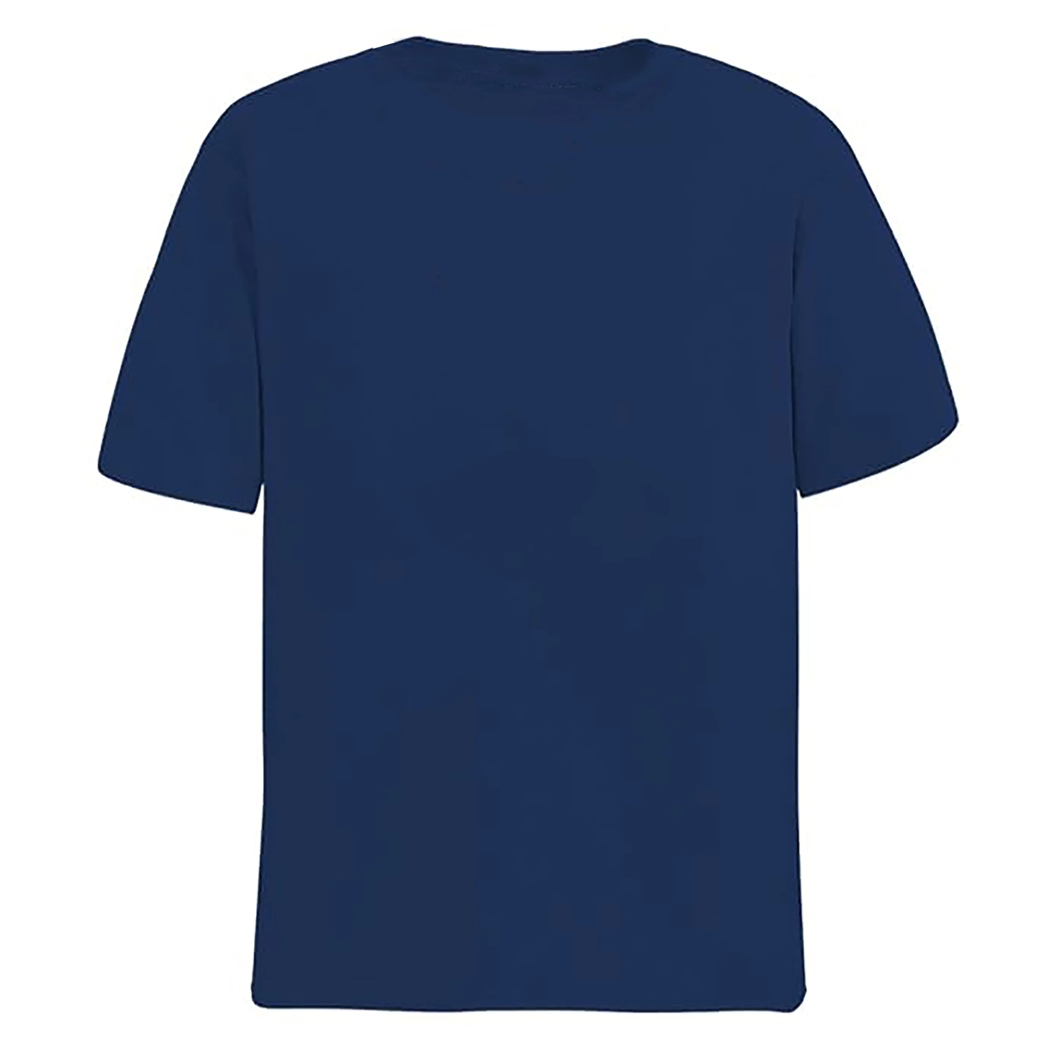 KART BLACK Men's Plus Size Navy Color Tshirts | Regular Fit Round Neck Cotton Tshirts | NVY-YES TO ADVENTURE