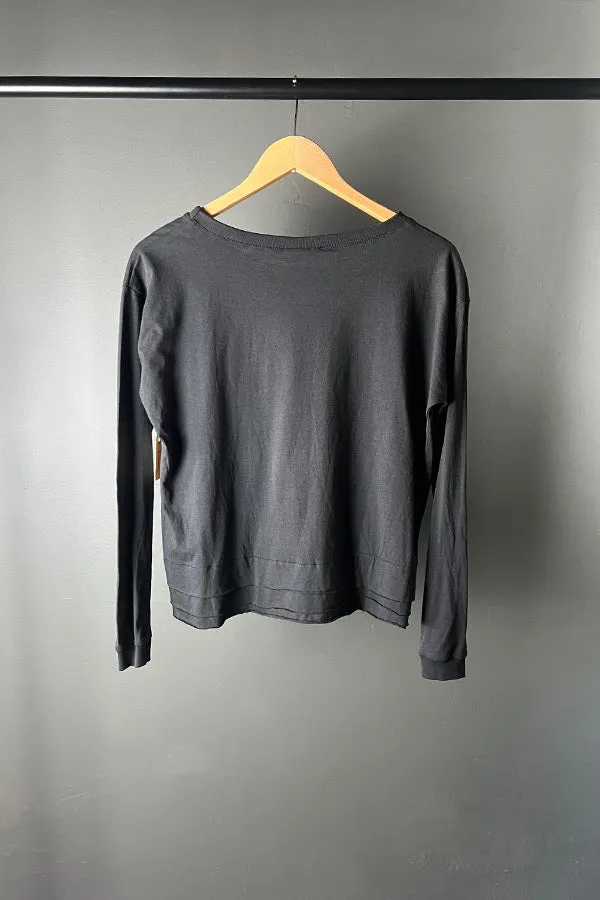 Kate Perry Projects Horse Long Sleeve Layered Top