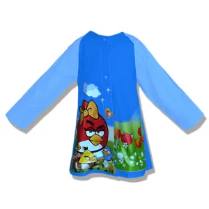 Kids Raincoat with Hood Angry Bird Blue