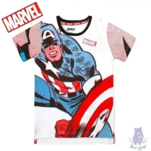 Kids Superhero Round-Neck T-shirt