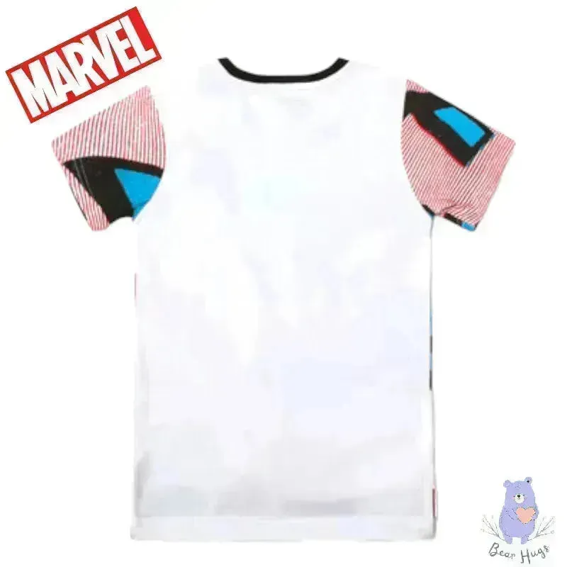 Kids Superhero Round-Neck T-shirt