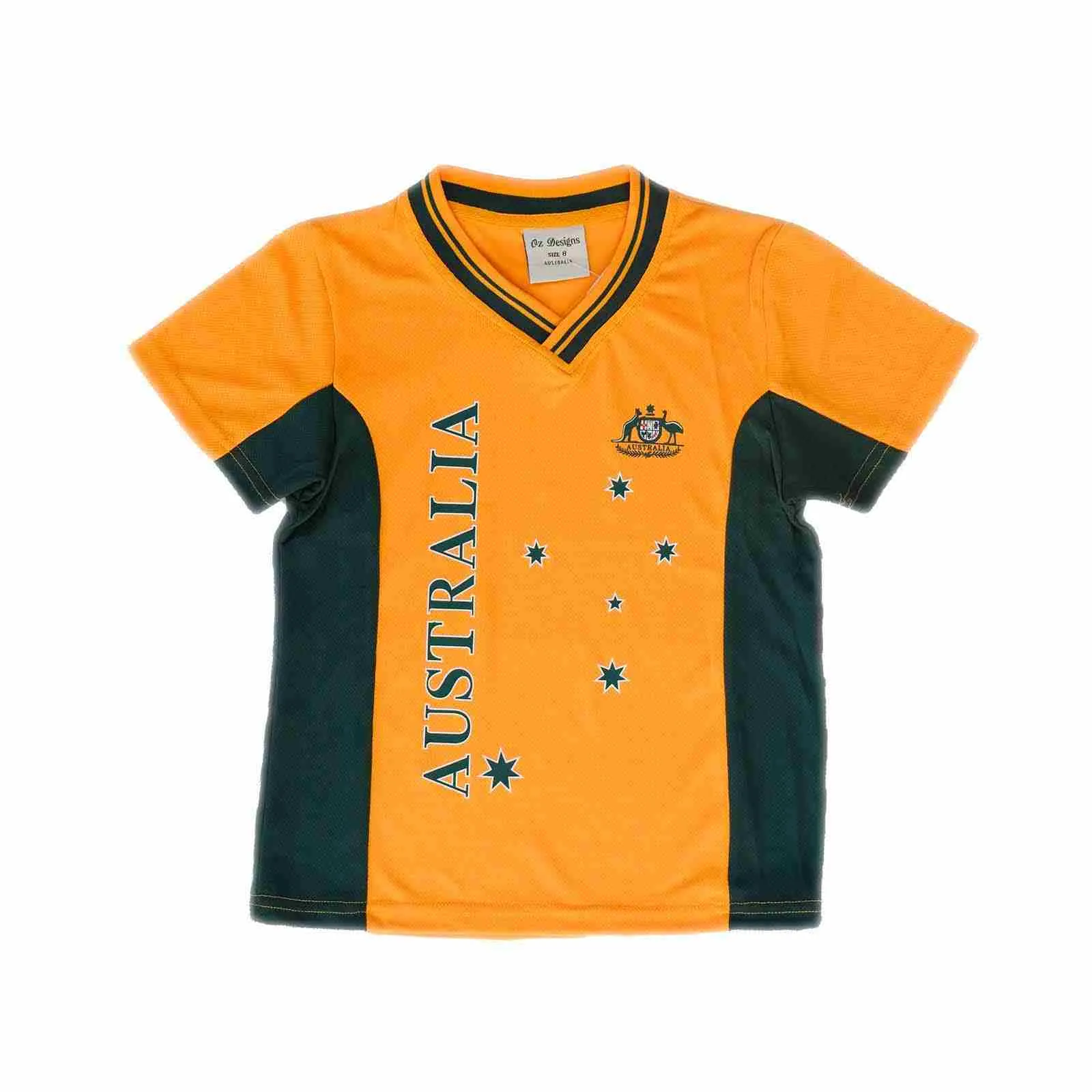 Kids T-Shirt AUS Performance Gold 12