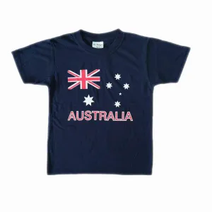 Kids T-Shirt Australian Flag 4