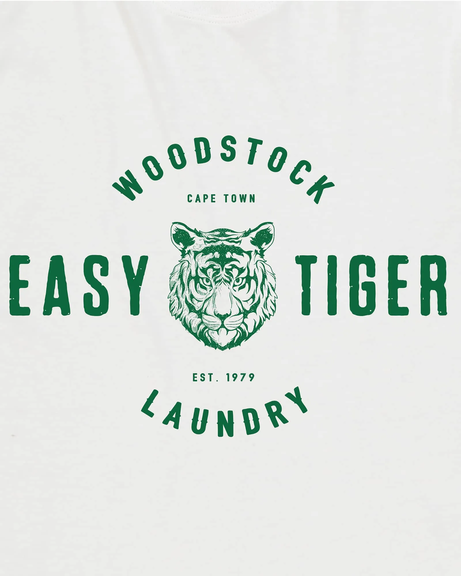KIDS TEES T-SHIRT - EASY TIGER GREEN