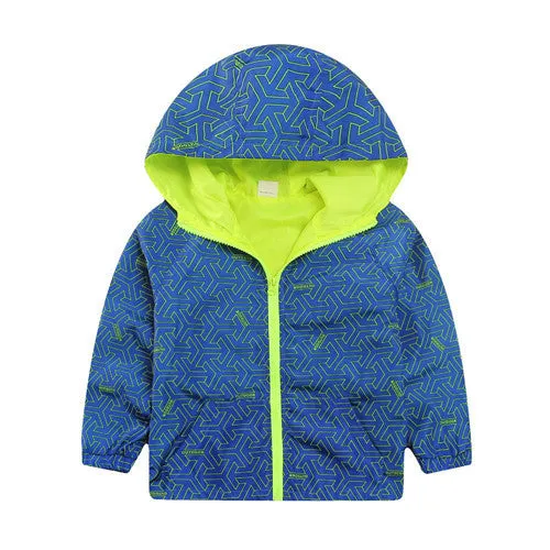 Kids Toddler Boys Jacket Coat Hooded Jackets For Children Outerwear Clothing Minnie Spring Baby Boy Clothes Windbreaker Blazer