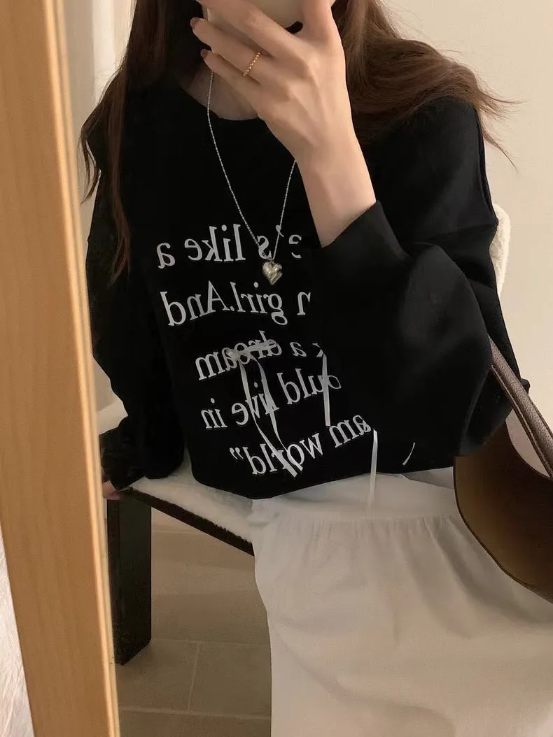 Korean casual loose skirt