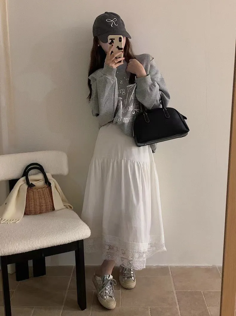 Korean casual loose skirt