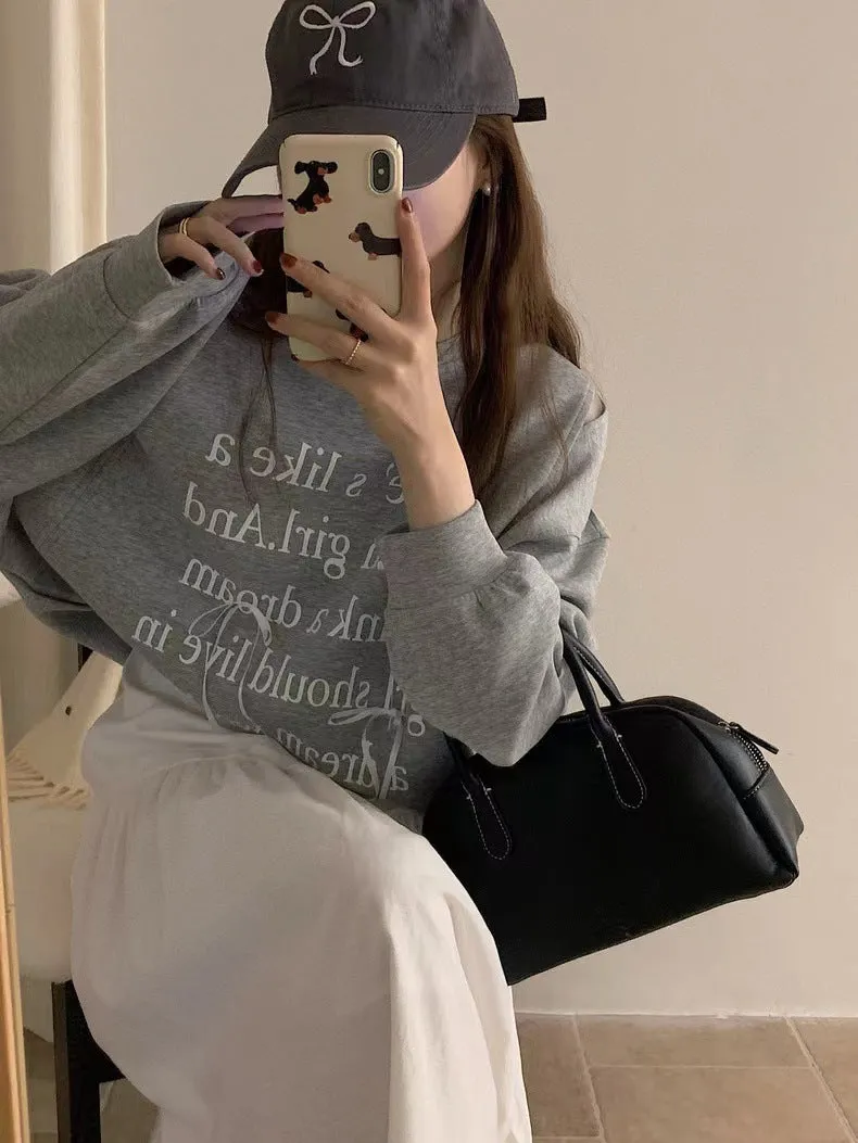 Korean casual loose skirt