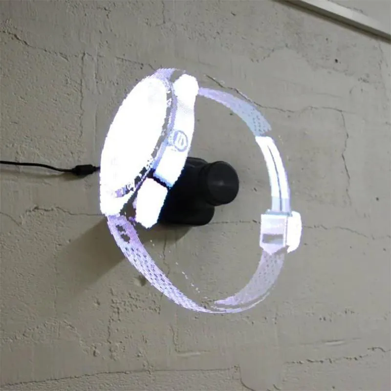 Kreative 3D Holografische Werbeanzeige