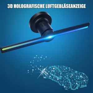 Kreative 3D Holografische Werbeanzeige