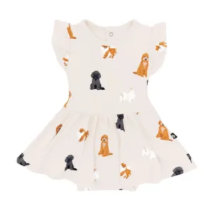 Kyte Baby Twirl Bodysuit - Fluffy Dog
