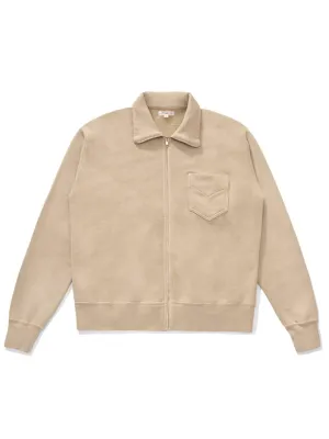 Lady White Co. Full Zip Jacket Beige
